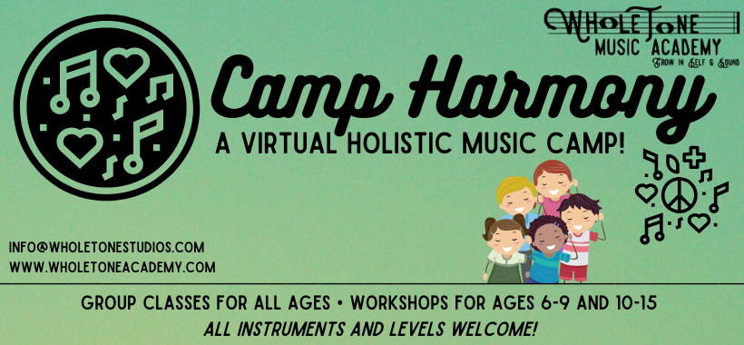 Thank you for helping make the first ever Camp Harmony happen.